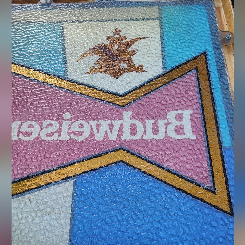 Budweiser Everbrite Electric Sign-Front Only - Picture 7 of 7